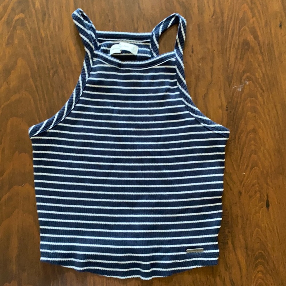 Abercrombie & Fitch Striped Halter Top NWOT
